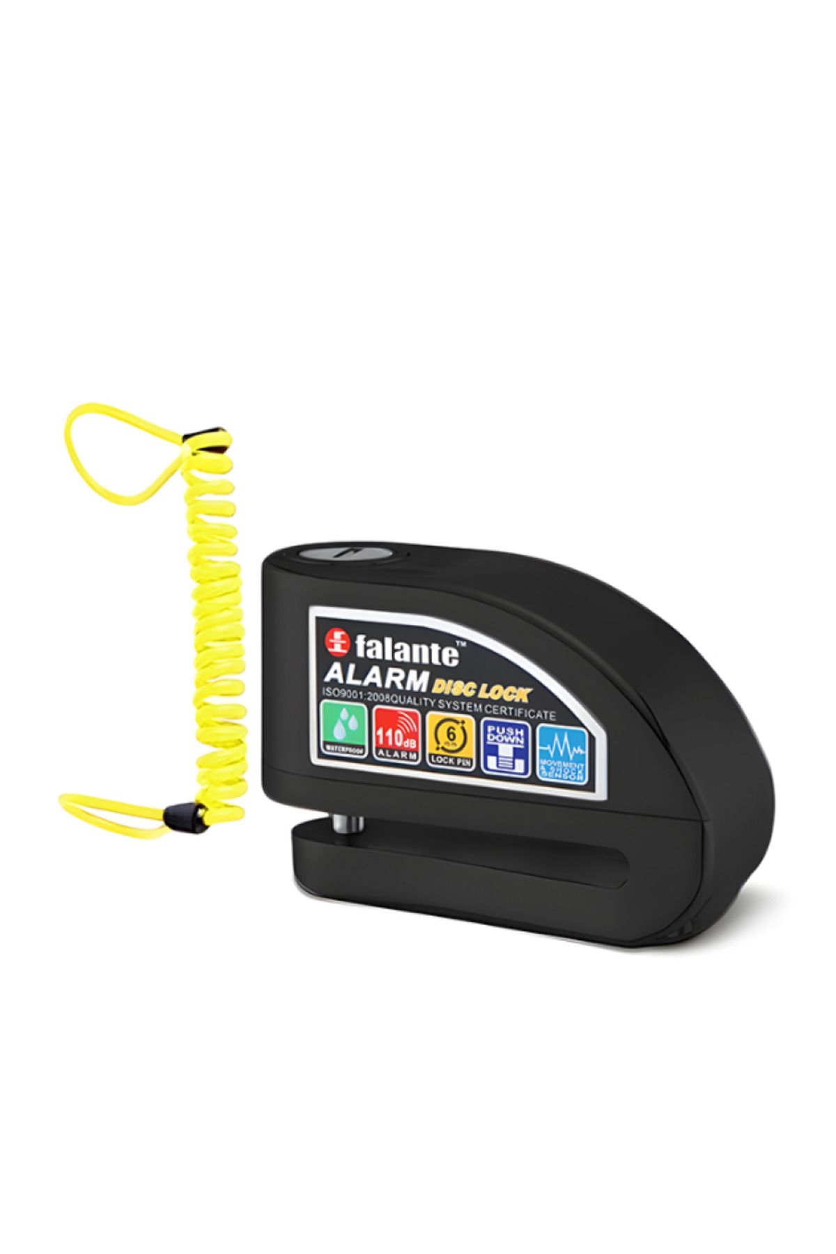 Motorcycle shop alarm lock