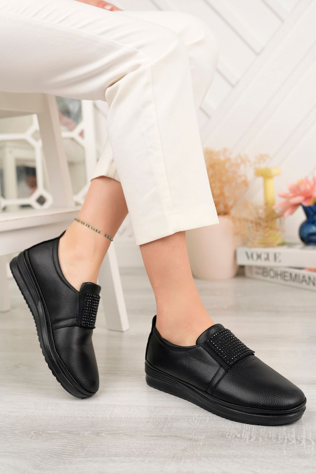 Women's non new arrivals slip orthopedic shoes