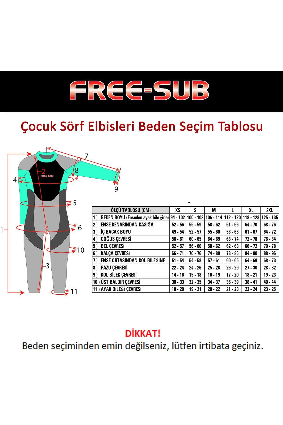 وت سوت (لباس غواصی) چند رنگ دخترانه و پسرانه بچگانه Free Sub ان 5 میلی متری لوله غواصی شیر زرد Free-Sub