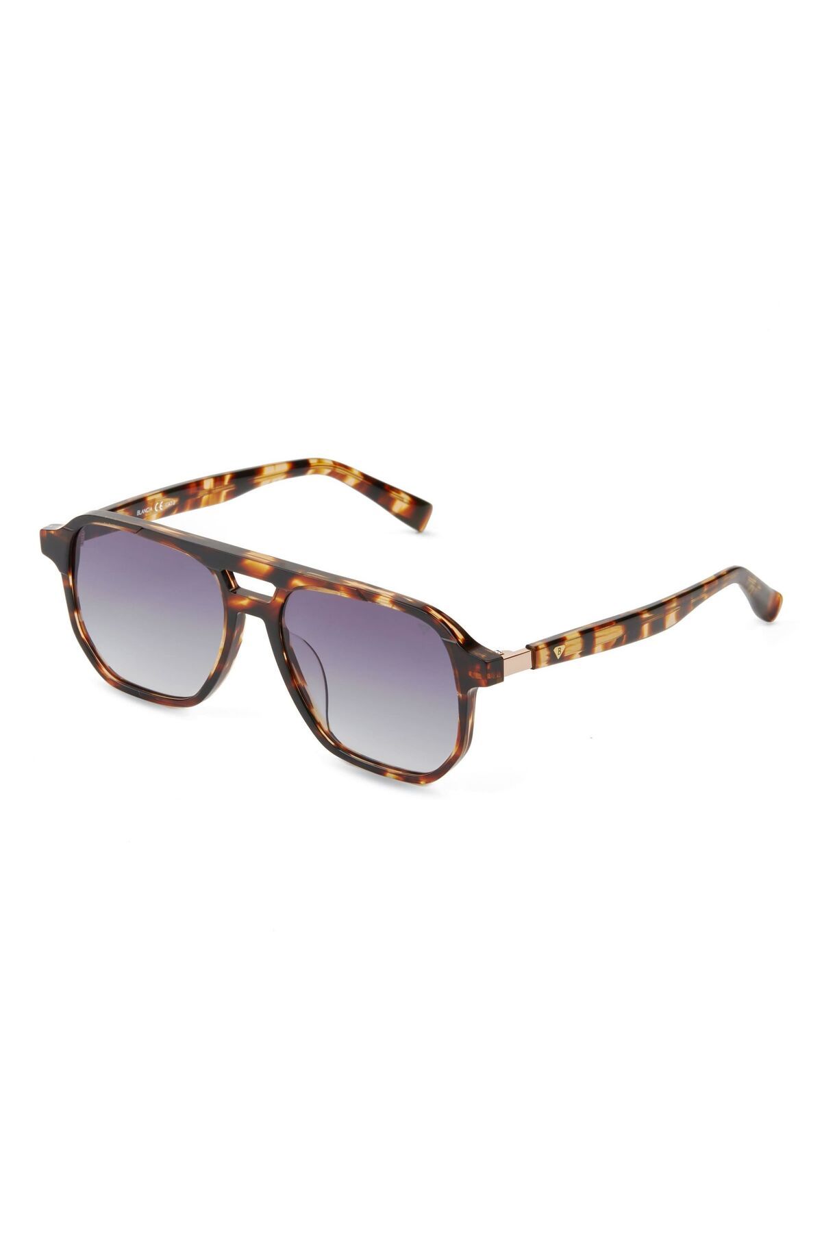 عینک آفتابی چند رنگ مردانه Blancia Milano BC 1263 C 3 مستطیل شکل BLANCİA MİLANO