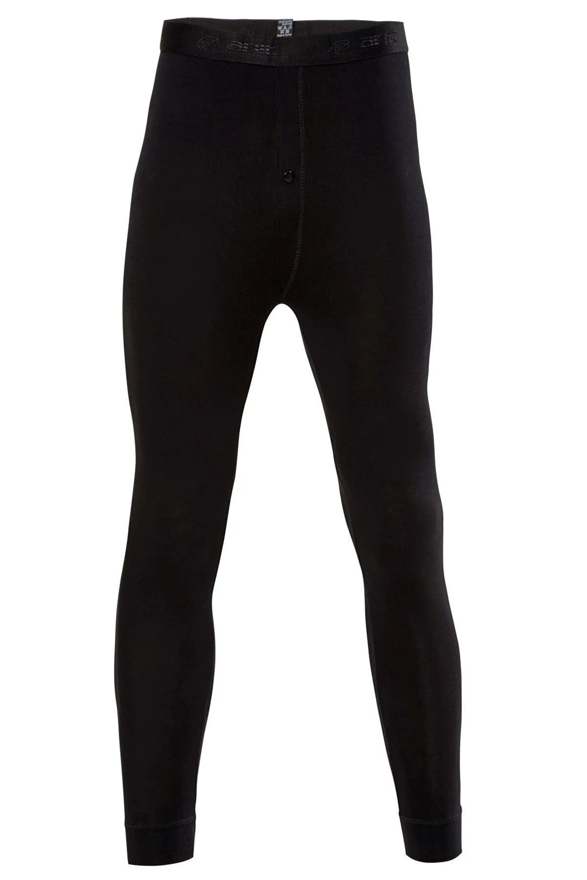 Anıt 2 Bucăți Lycra Bumbac Jambiere Bărbați Lenjerie Intima Partea Inferioară Termică 92% Bumbac 8% Lycra Masculin - 2XL