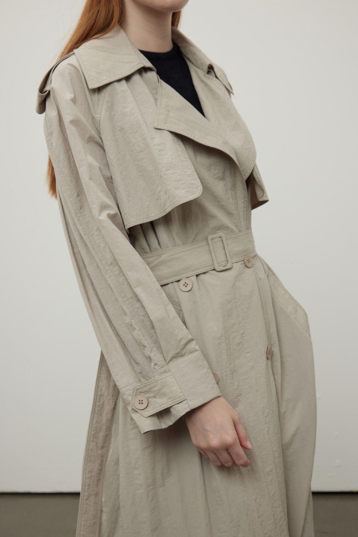 Trench sale oversize zara