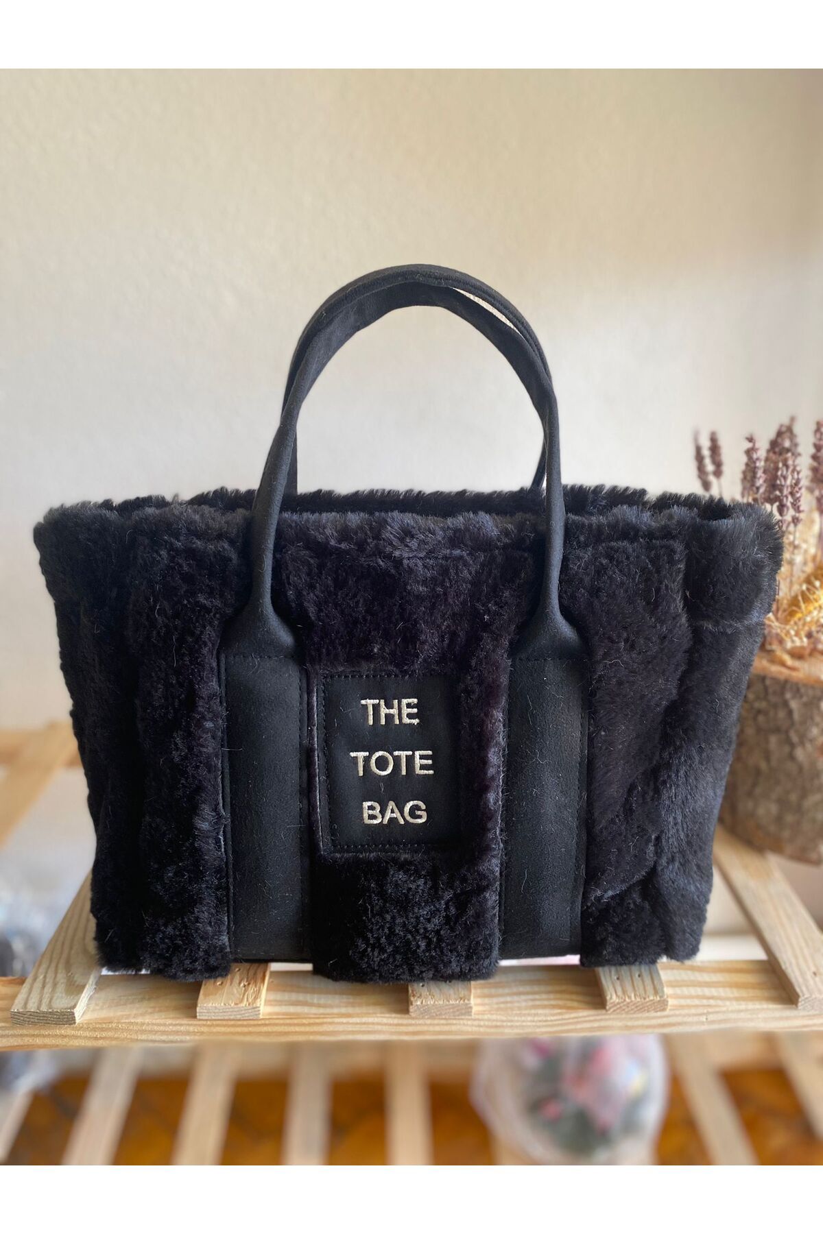 Aksesuar The Tote Bag Plush Bag - Trendyol