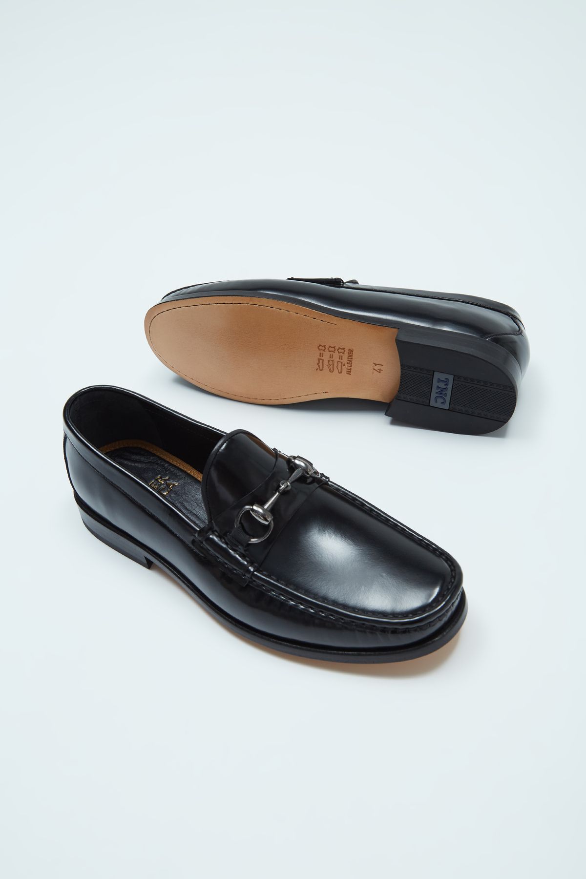 کفش های کلاسیک مردانه اصلی چرم MOKASEN & LOAFER 214 035904 ERK AYK Y23 Tamer Tanca
