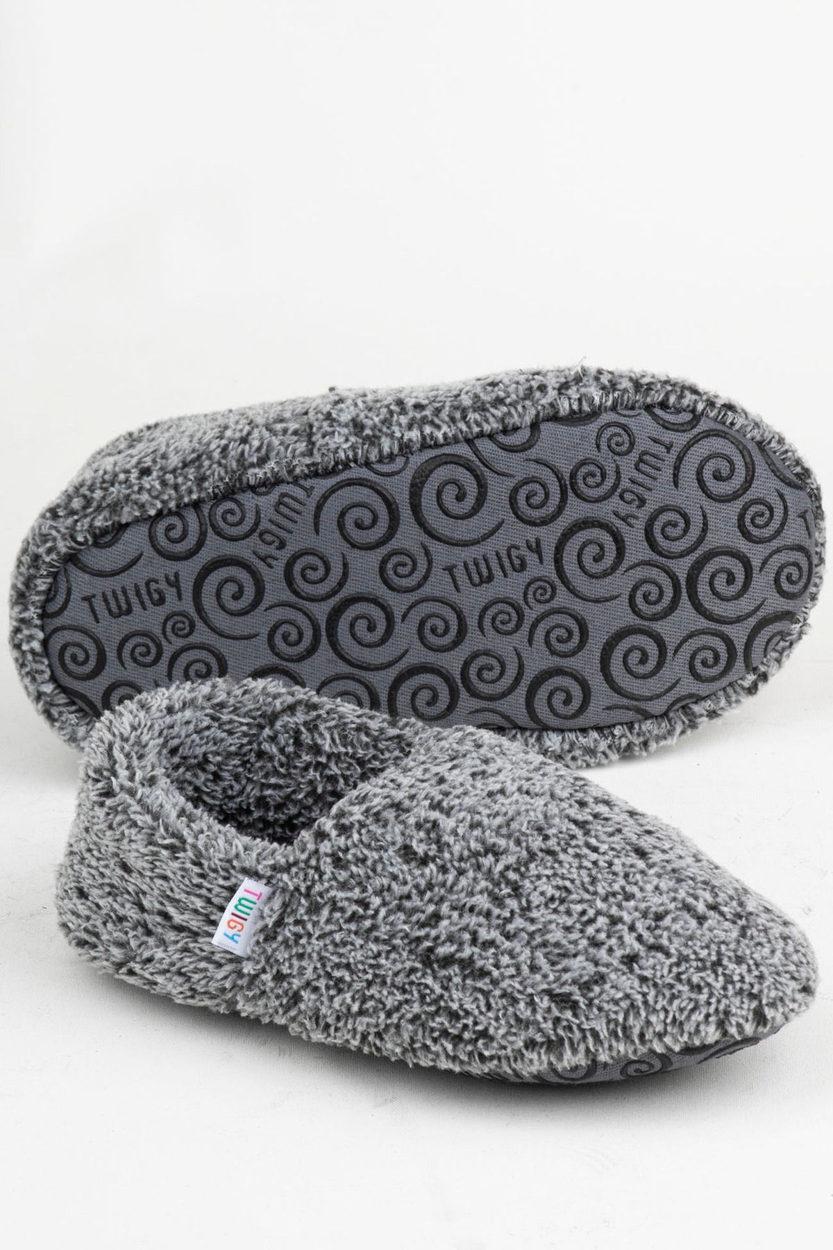 Black discount coal slippers