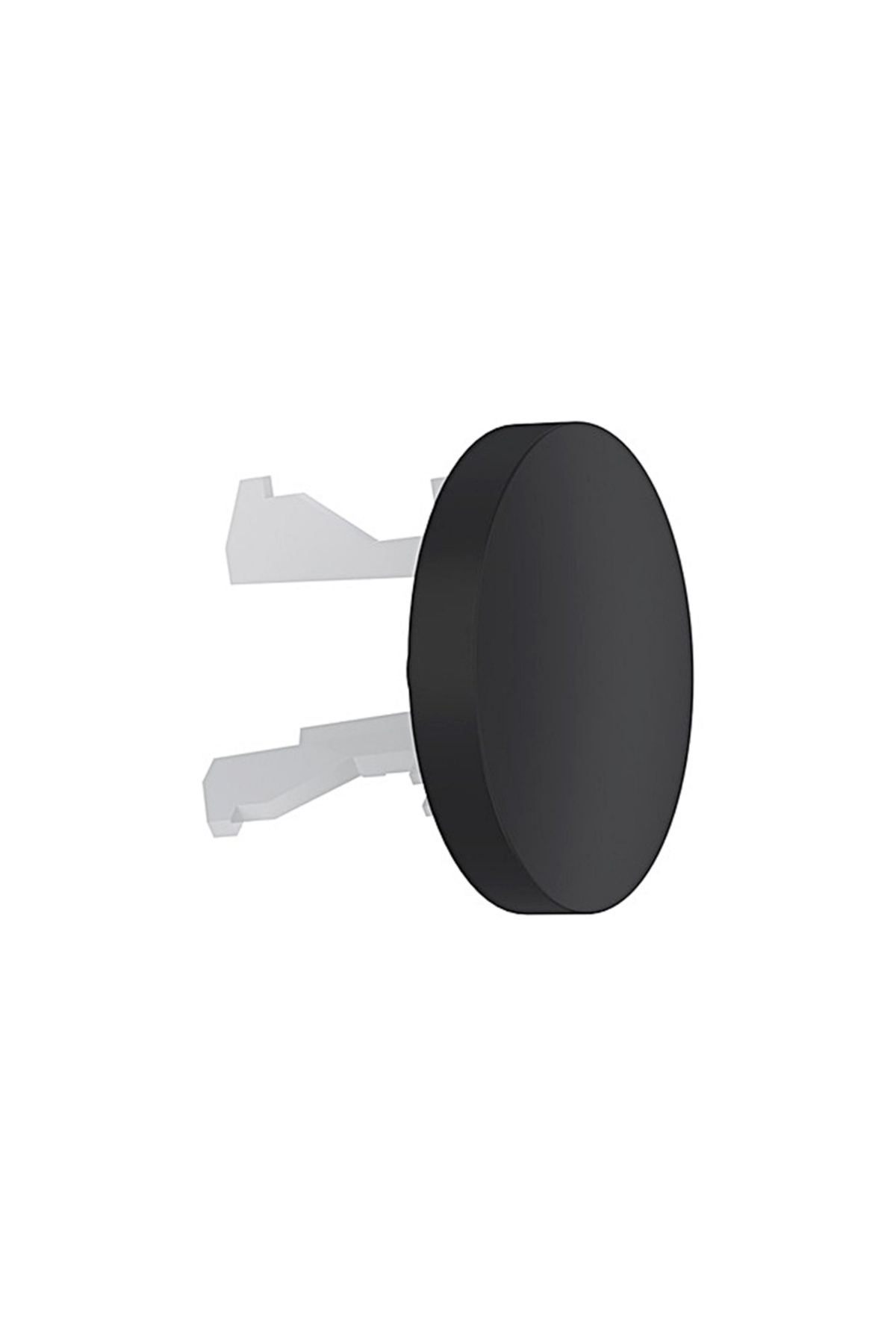 yapıtaşı Yt315 Üniversal seramik Lavabo Su Taşma Delik Yüzüğü mat siyah