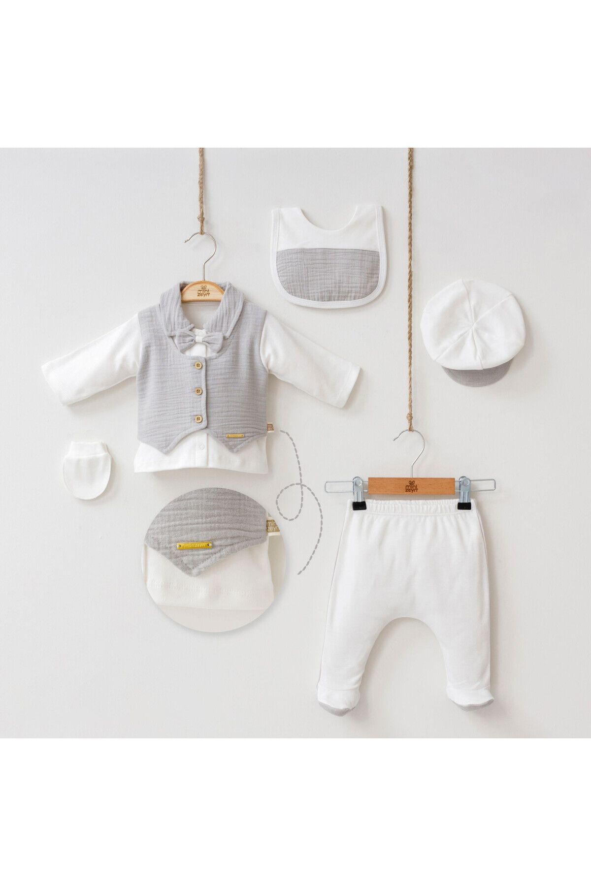 Newborn shop vest set