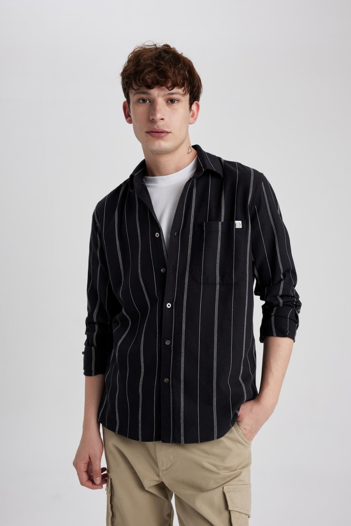 chemise à manches longues b6164ax23au