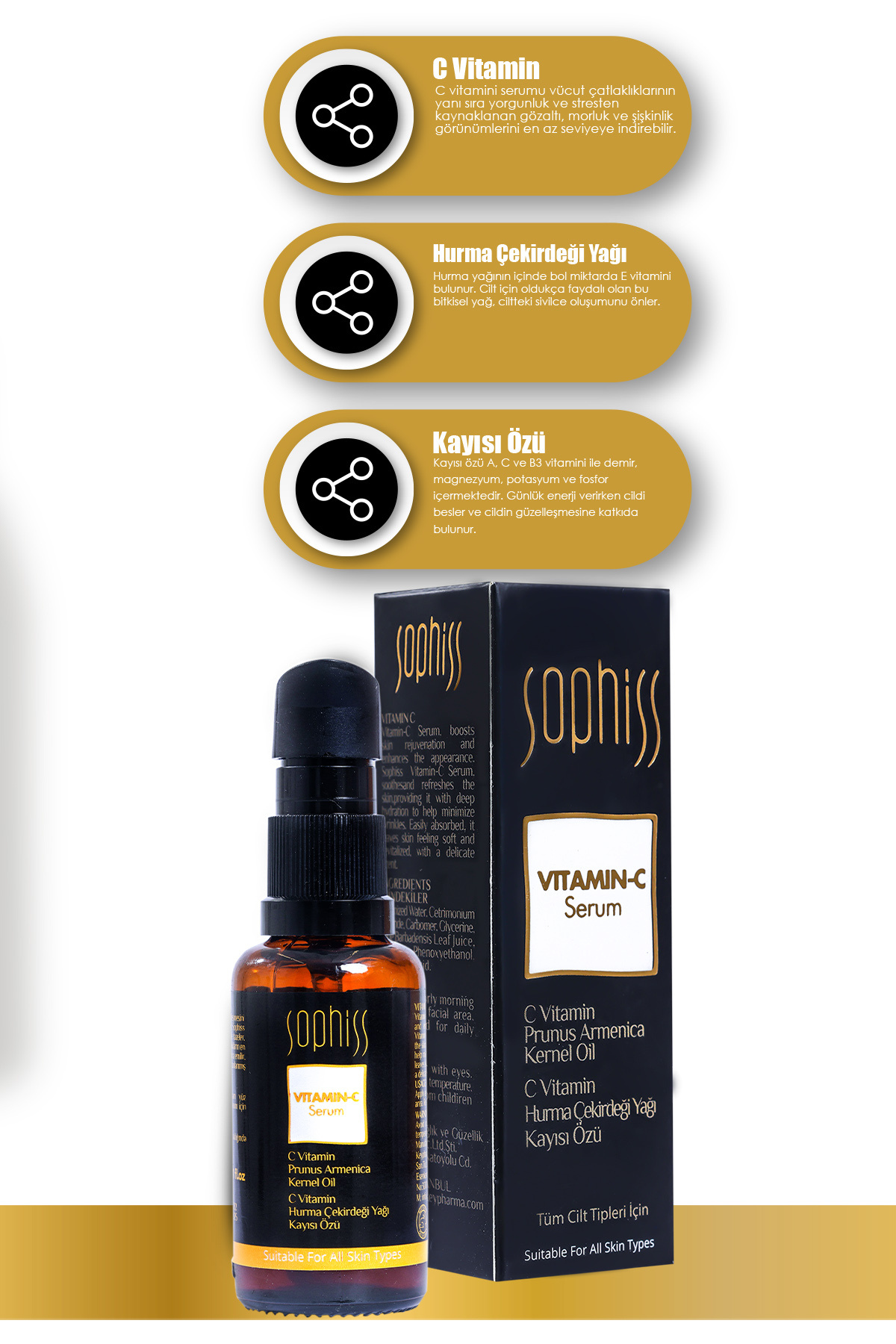 سرم پوست   Sophiss | SH1133 اورجینال - تصویر 2