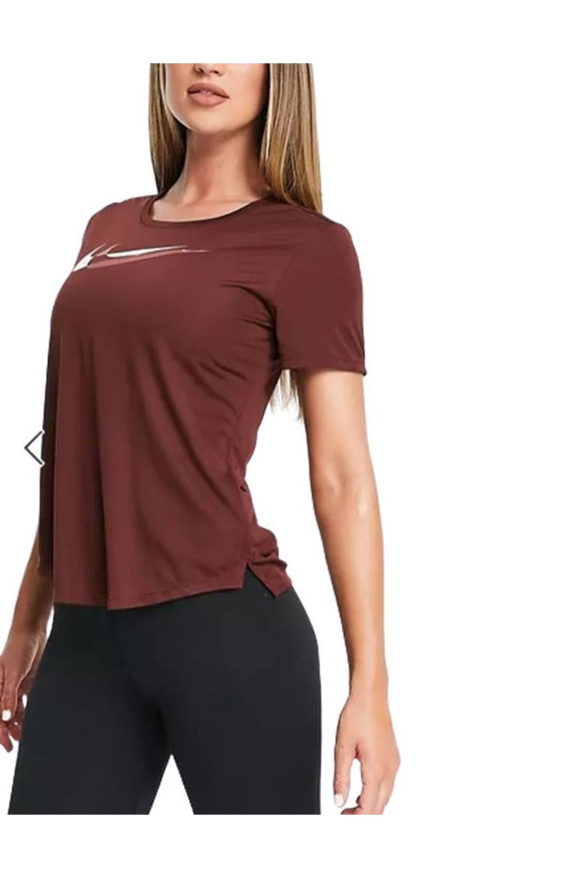 Nike clearance metallic shirt
