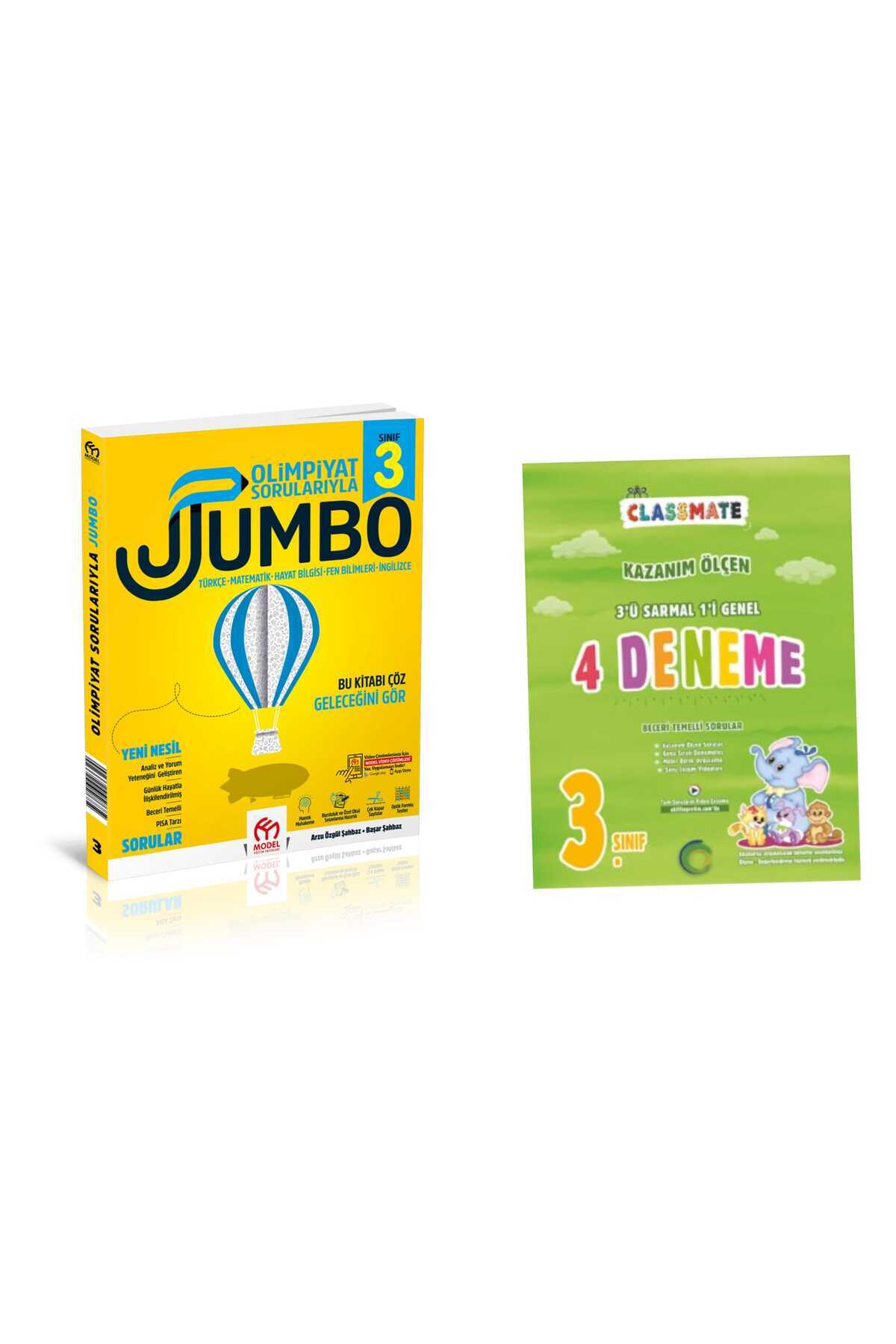 Model Eğitim Yayınları OLİMPİYAT SORULARIYA 3.SINIF JUMBO TÜM