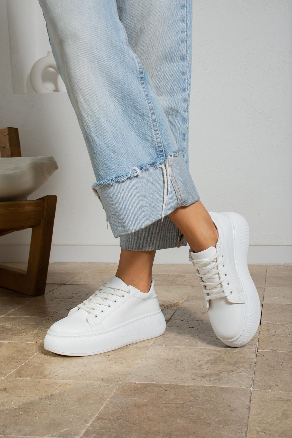 Candy lace up trainers 2025