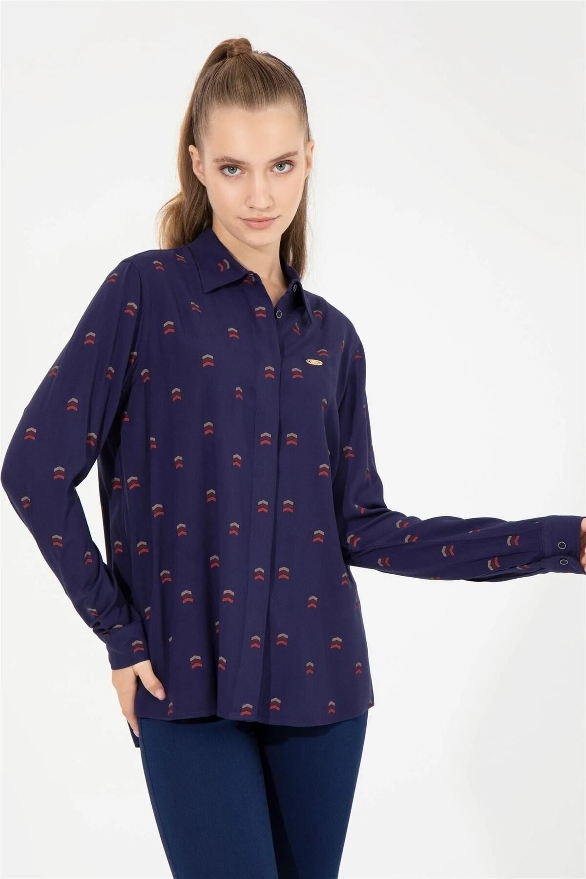Polo long sleeve button shop down womens