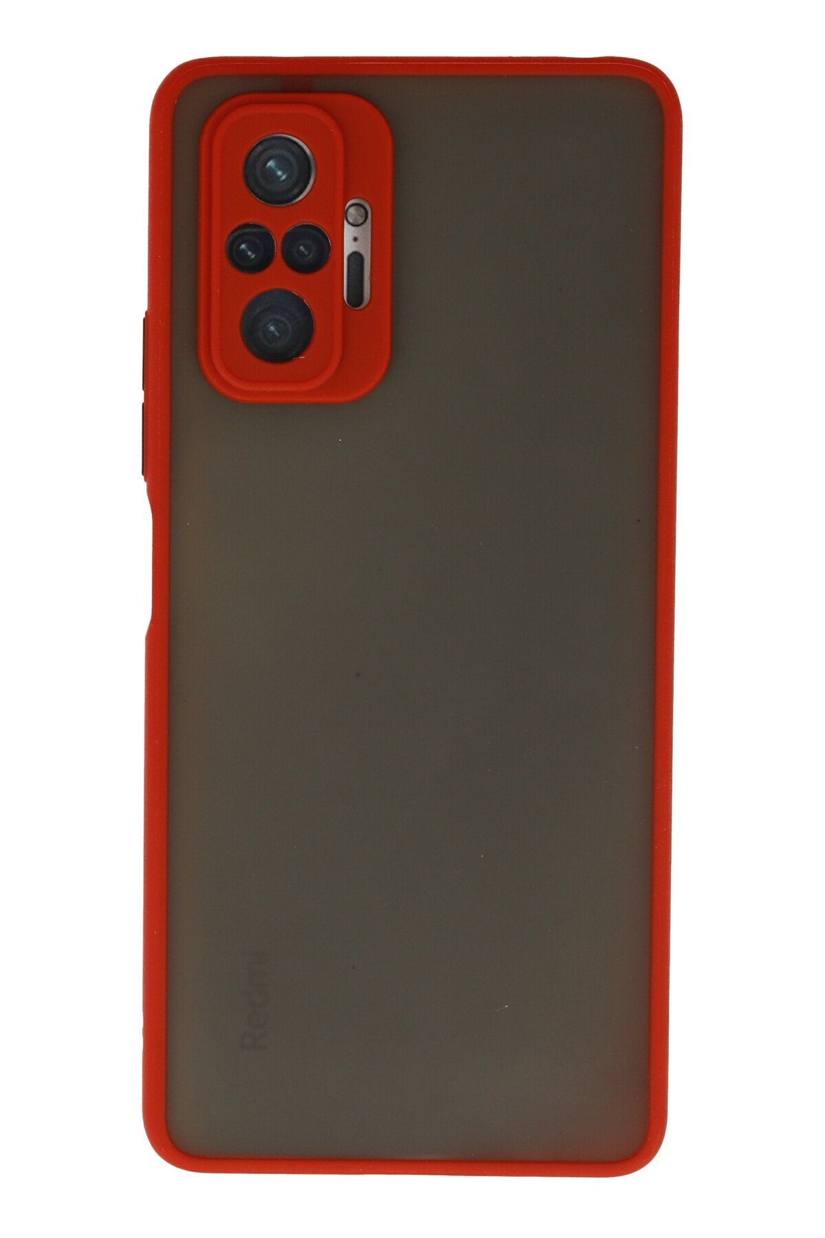 Caseworld Xiaomi Redmi Note 10 Pro Kamera Korumalı Silikon Renkli Düğmeli Arkası Mat Arka Kapak 8733