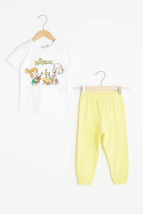 Kız Bebek Optik Beyaz E5X Pijama Takımı S1G778Z1