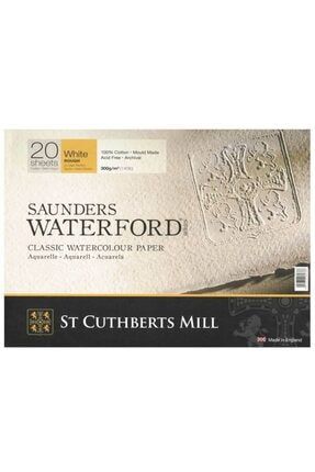 Saunders Waterford Suluboya Defteri Blok Rough - Kalın Doku 300 Gr. 31x41 Cm. 20 Yaprak 46630001011E-HB
