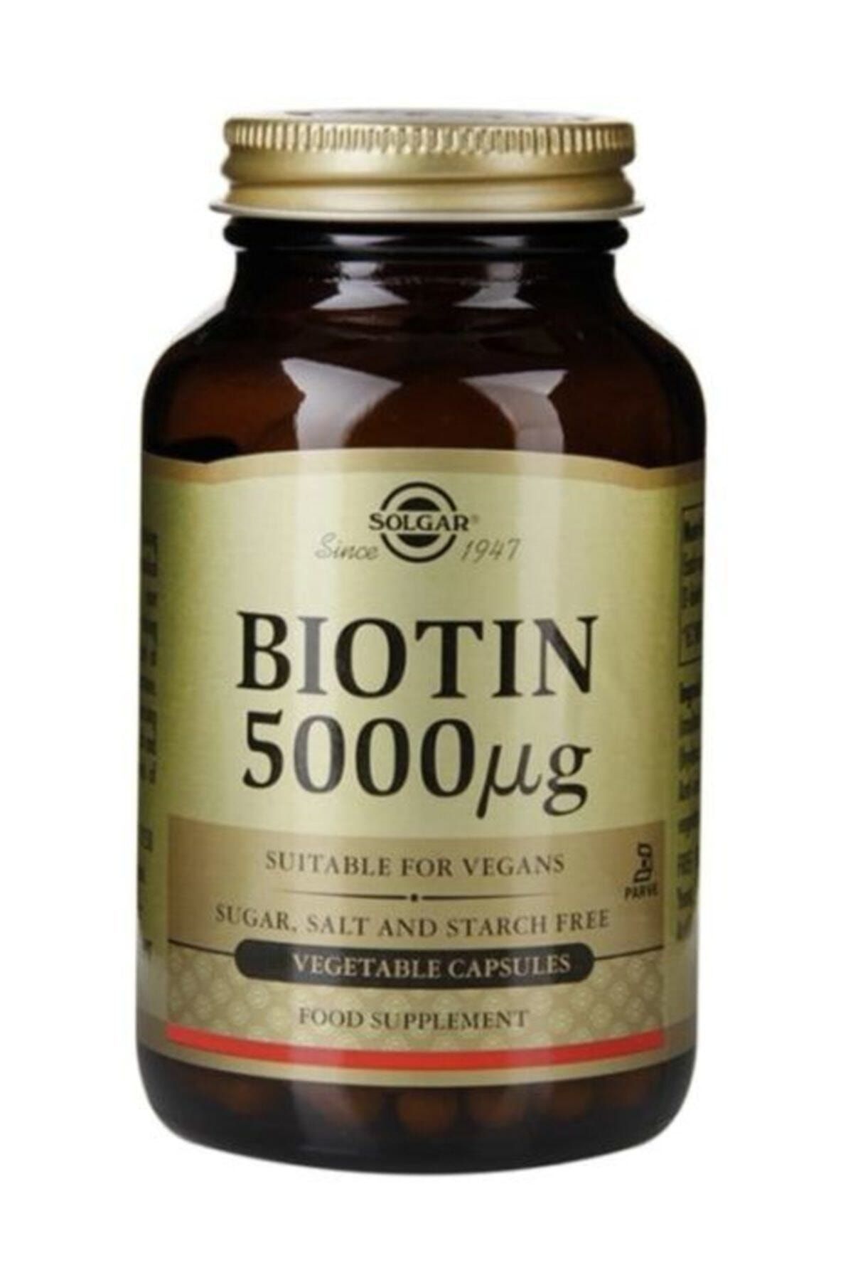 solgar biotin 5000 mcg 50 kapsul fiyati