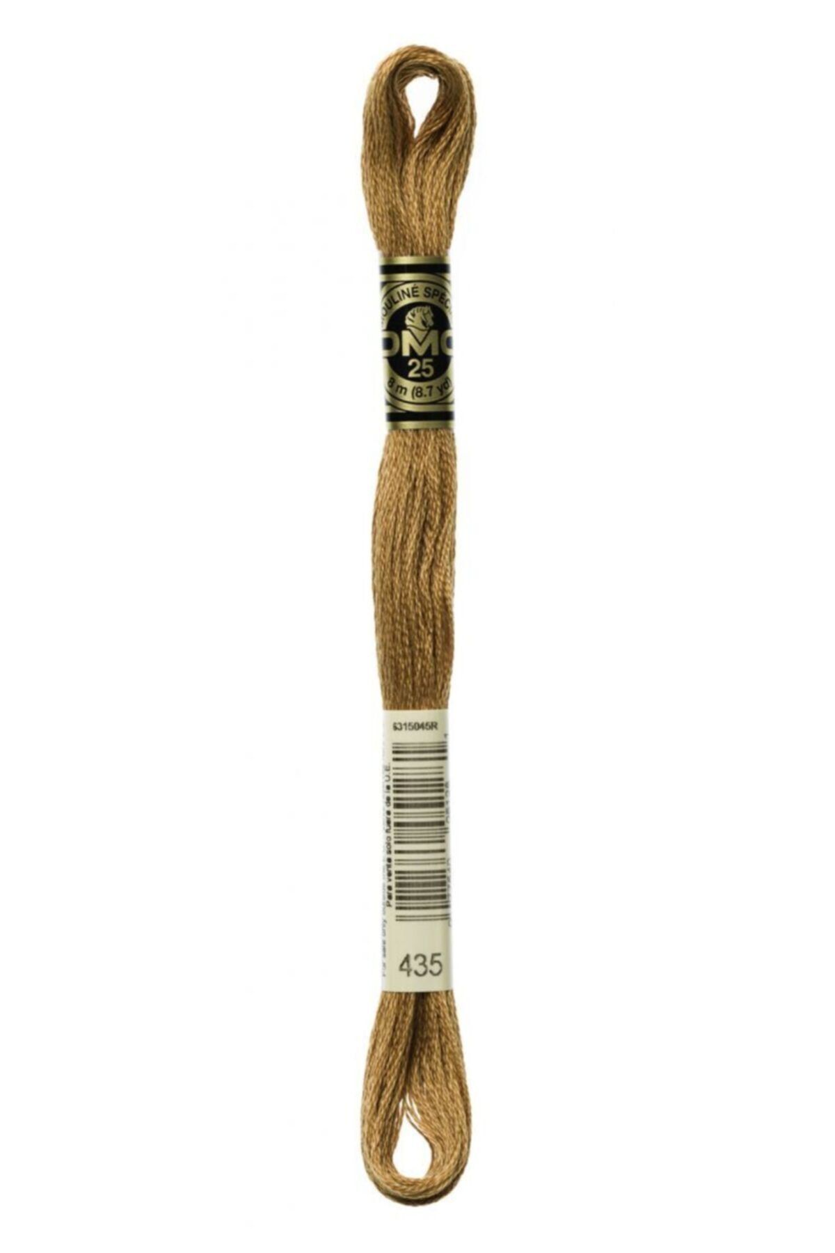 Dmc-Muline Hand Embroidery Threads - 8 M - Color No 435 1