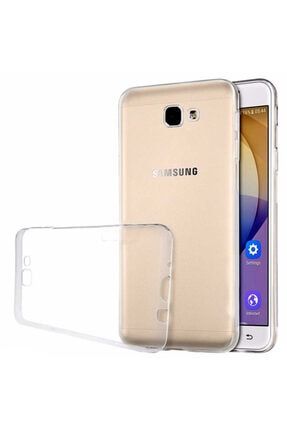 Samsung Galaxy J7 Prime Uyumlu Kılıf Şeffaf Yumuşak Silikon Kapak Samsung Galaxy J7 Prime Spr