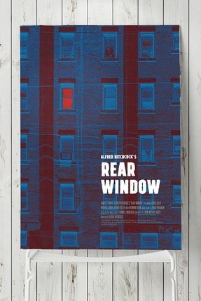 Rear Window Film Afişi Poster 3 (30x40cm) PSTRMNY11414