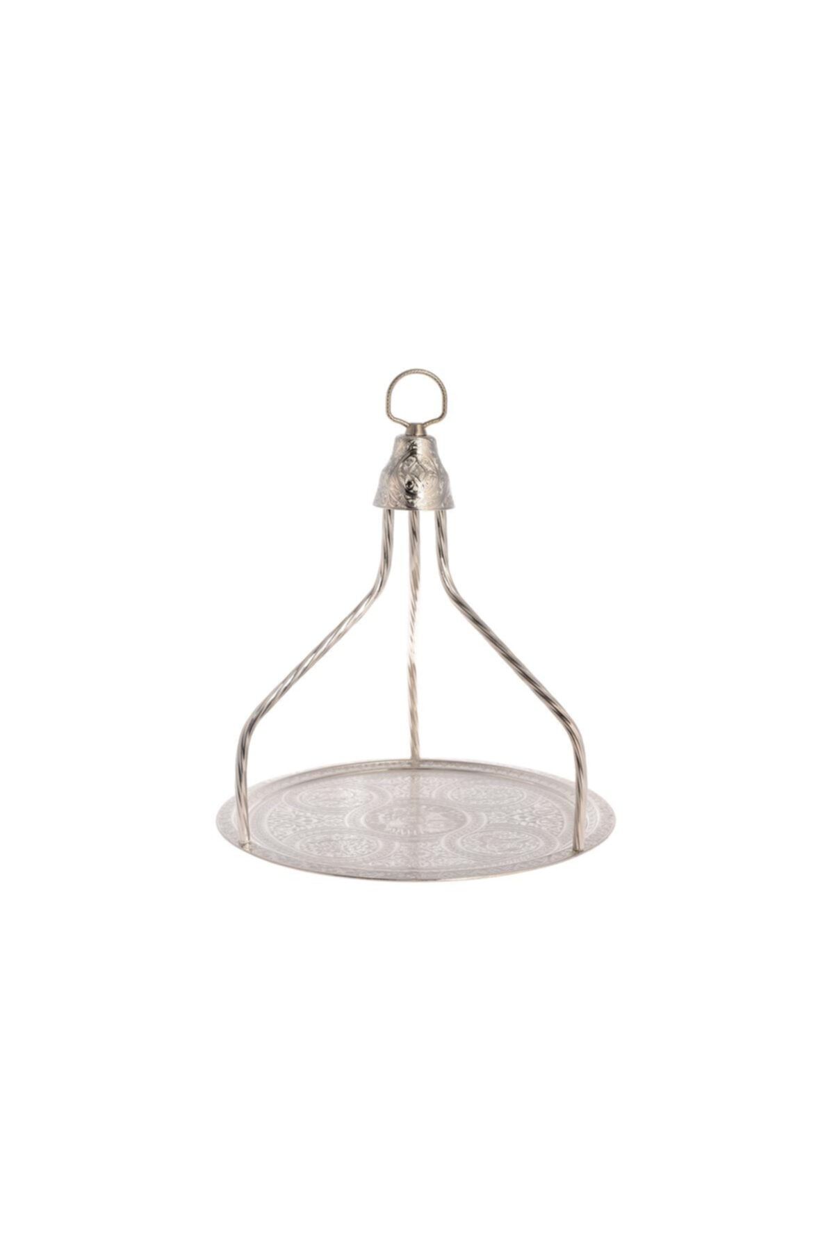 BAZAAR 4-Ottoman Motif Hanging Round Flat Tray Cr191 1