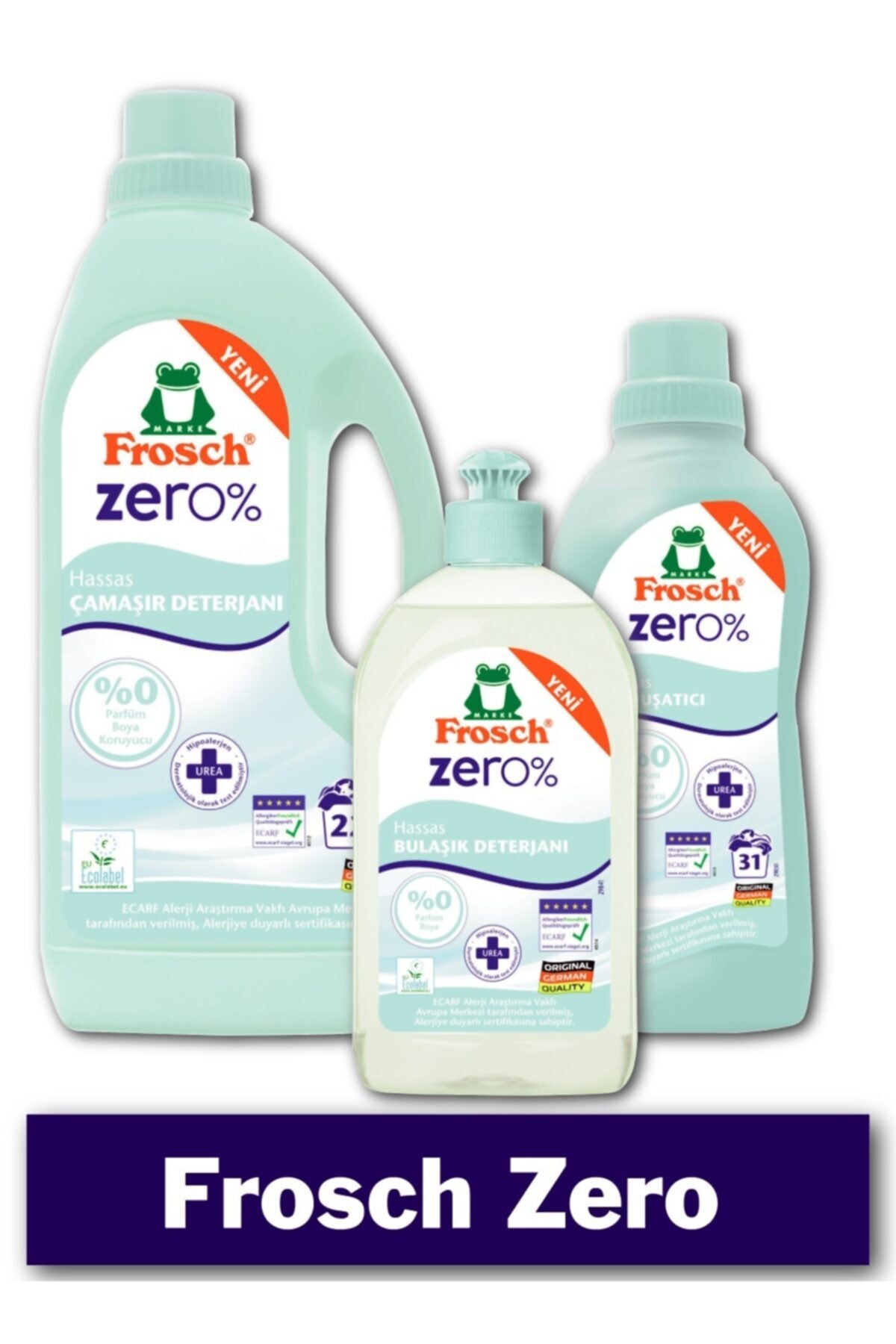 Frosch Zero Çamaşır & Bulaşık Yıkama Paketi