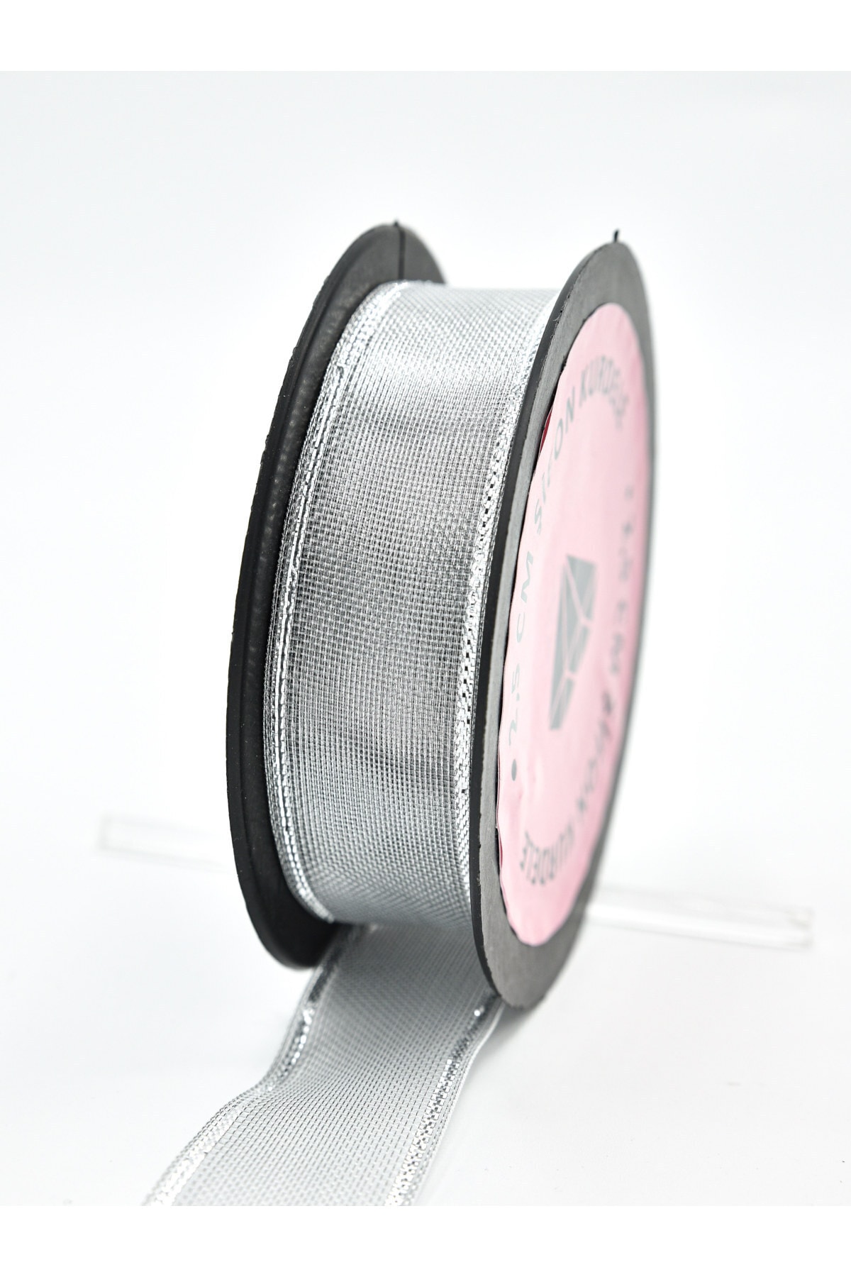 Silver Silvery Chiffon Ribbon (2.5cm-20m)
