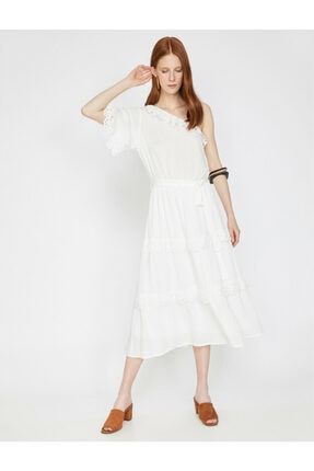The Summer White Dress – Beyaz Yaz Elbisesi 9YAK83311EW