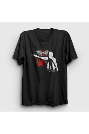 Unisex Siyah Why The Walking Dead T-shirt 221190tt