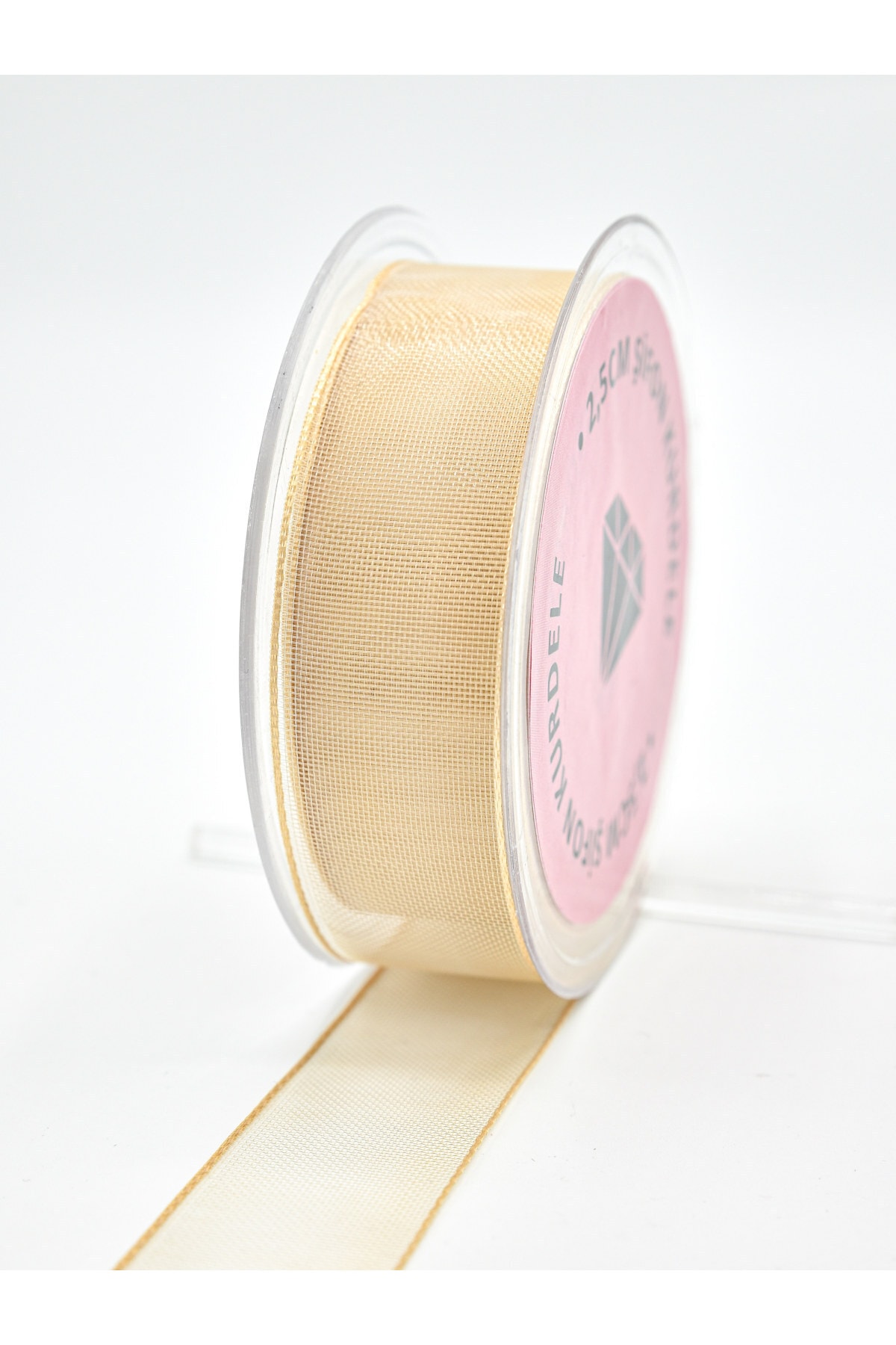 Cappuccino Chiffon Ribbon 2.5cm-20m
