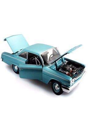Model Araba Hayat Oyuncak 1/18 1962 Chevrolet Bel Air Diecast 31641