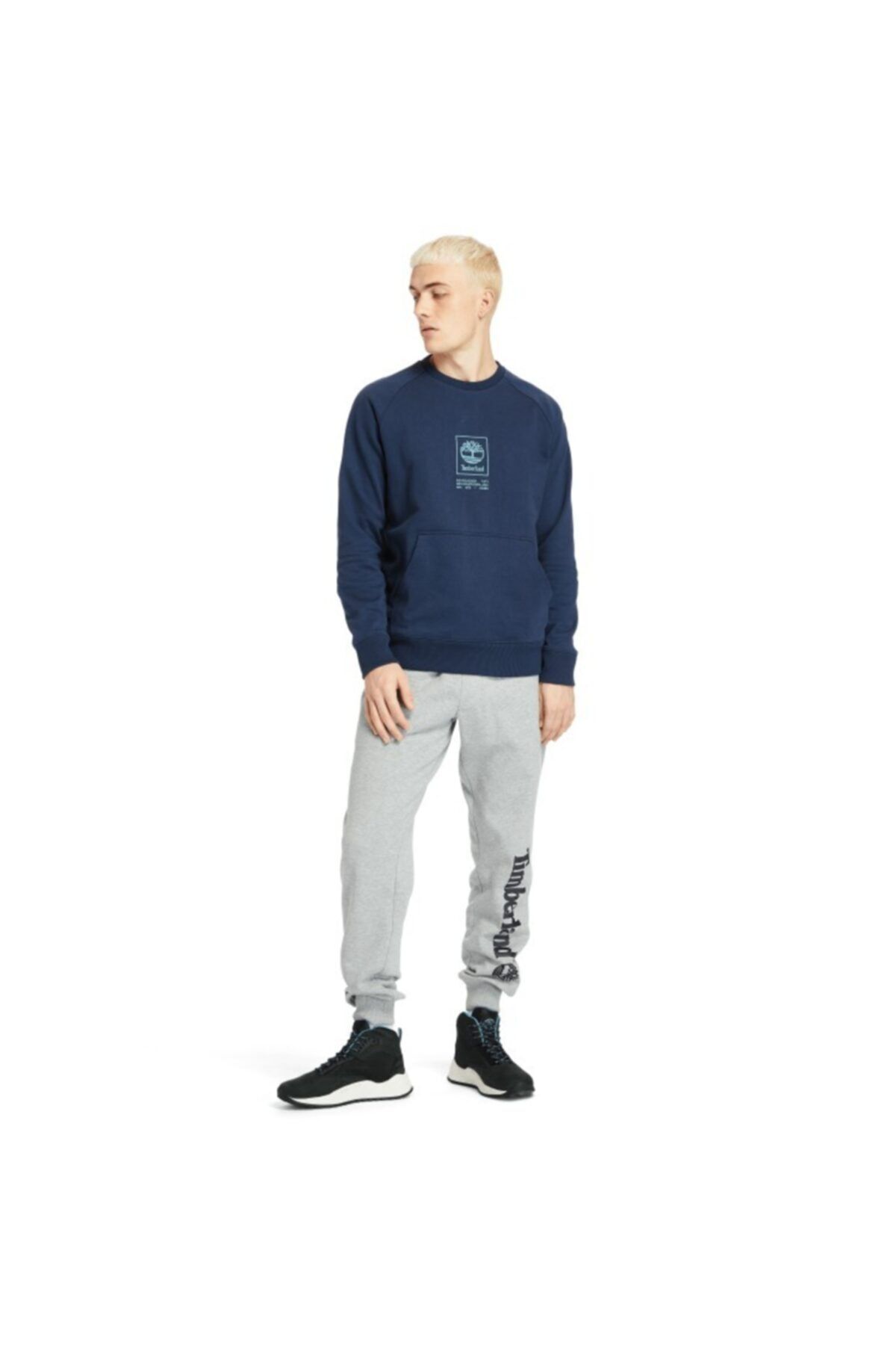 Grey sweatpants timberlands online