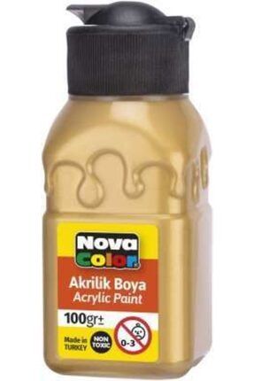 Nova Color Akrilik Boya 100 Gr - Altın NC-2035A
