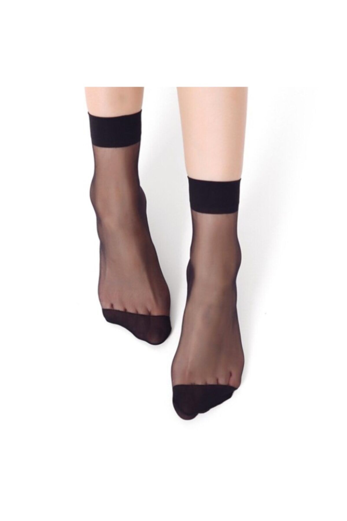 Kadın Siyah Çift Kat Külotlu Çorap