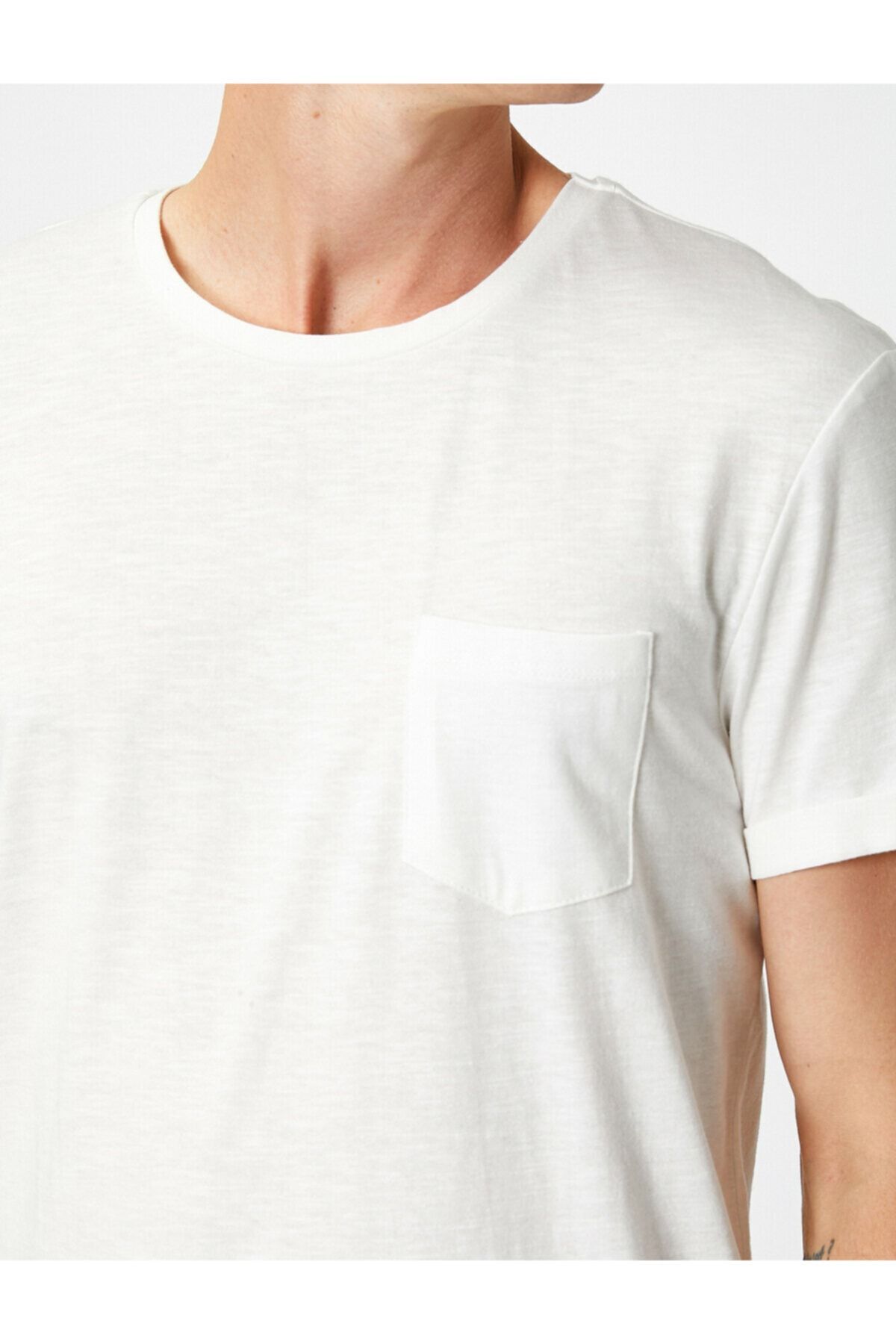 Koton T-Shirt Weiß Regular Fit Fast ausverkauft GU8231