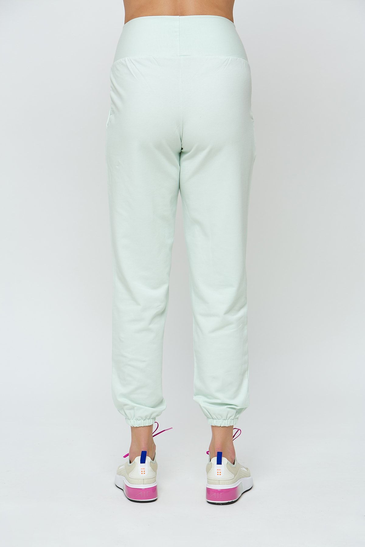 Motherway-Pantaloni de sport de maternitate verzi de damă 3