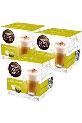 Dolce Gusto Coffee Cappuccino 16 Kapsül X 3 Adet 129727