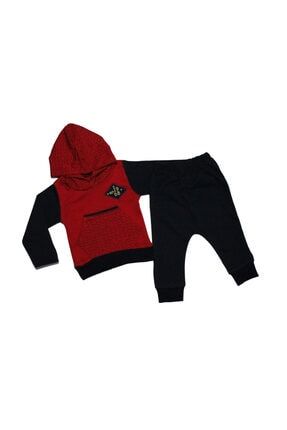 Mevsimlik Sweatshirt 2'li Erkek Bebek Takımı 2150