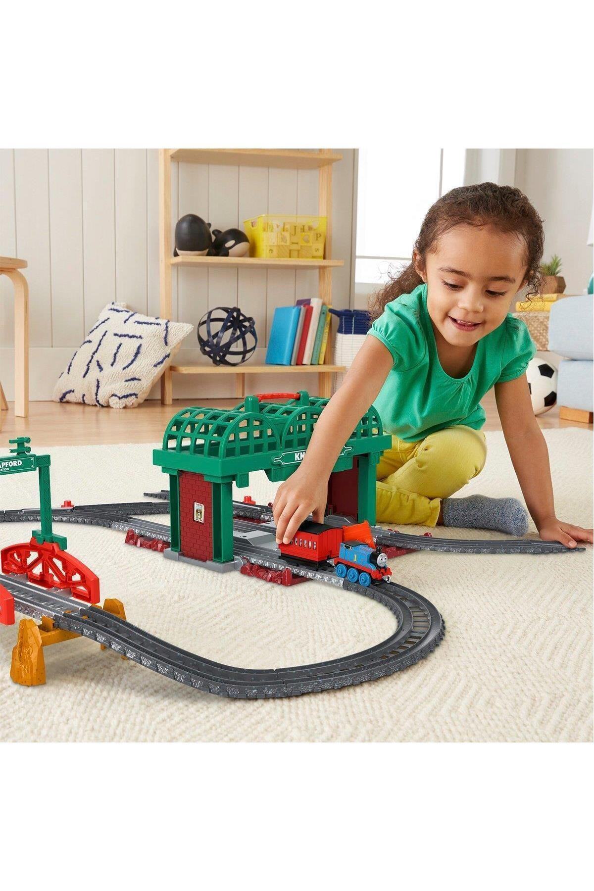 Mattel Ghk74 Thomas Ve Arkadaşları Knapford Istasyonu Oyun Seti