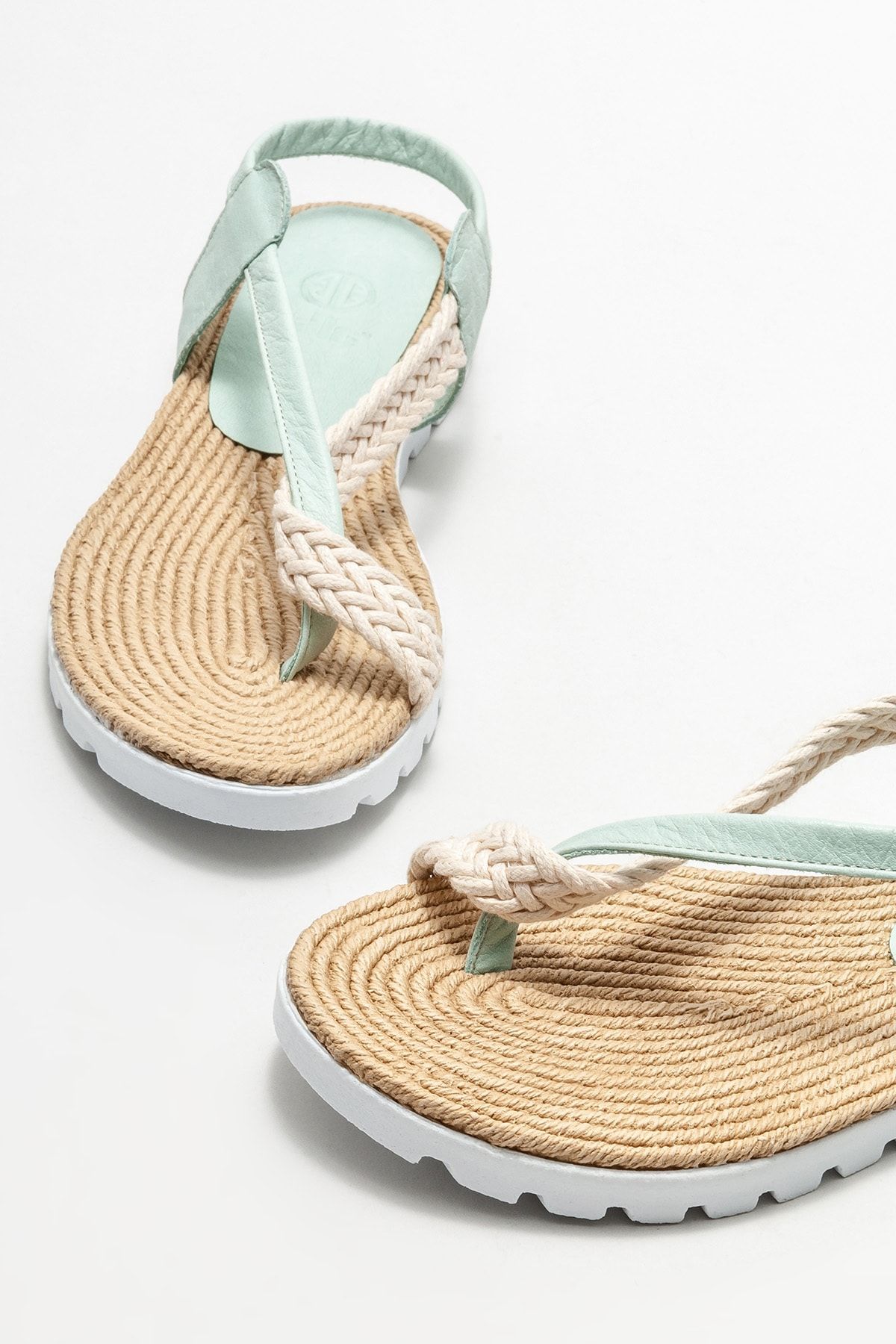 Elle Shoes Kadın Mınt Parmakarası Sandalet VB7097
