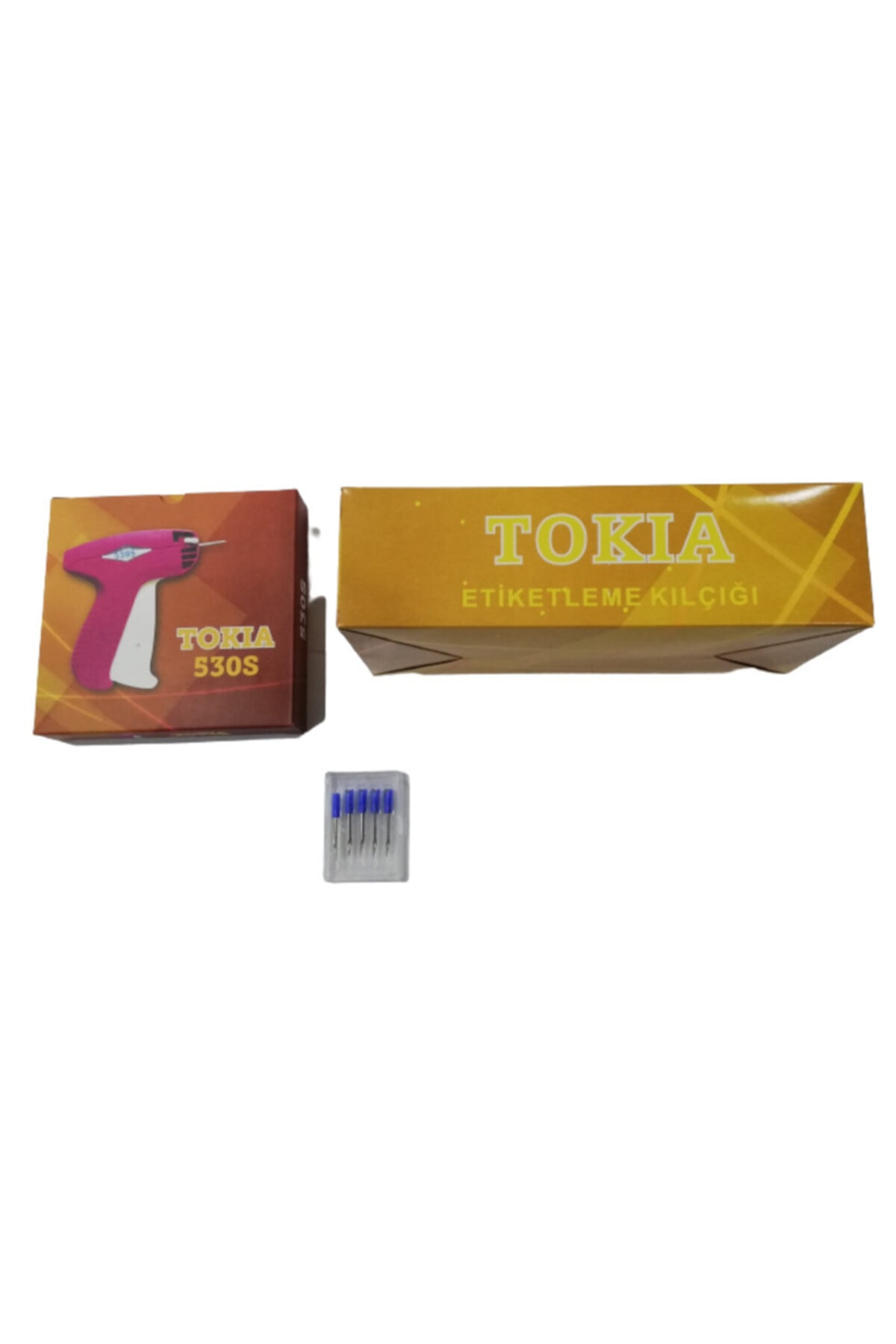 Tokıa Kılçık Tabancası Kılçık Takma 45mm Etiketleme Kılçık Ve Tabanca Iğne Seti
