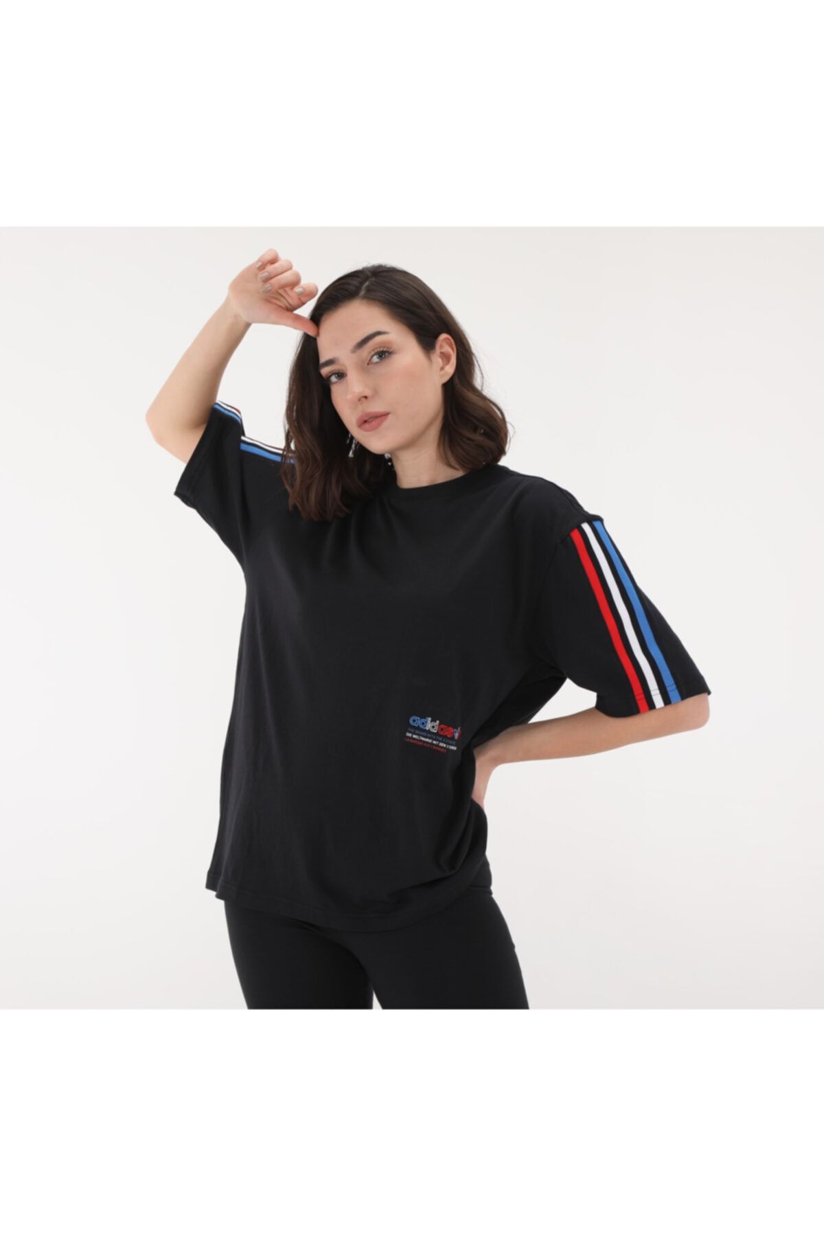 gn2839 - adidas Adicolor Tricolor Oversize Tee