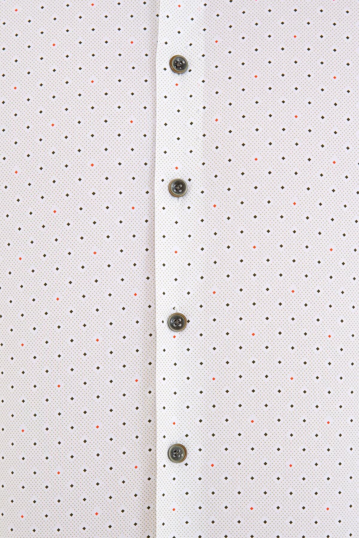 پیراهن مردانه سبز پیرکاردین | G021SZ004.000.1206875 اورجینال - تصویر 5