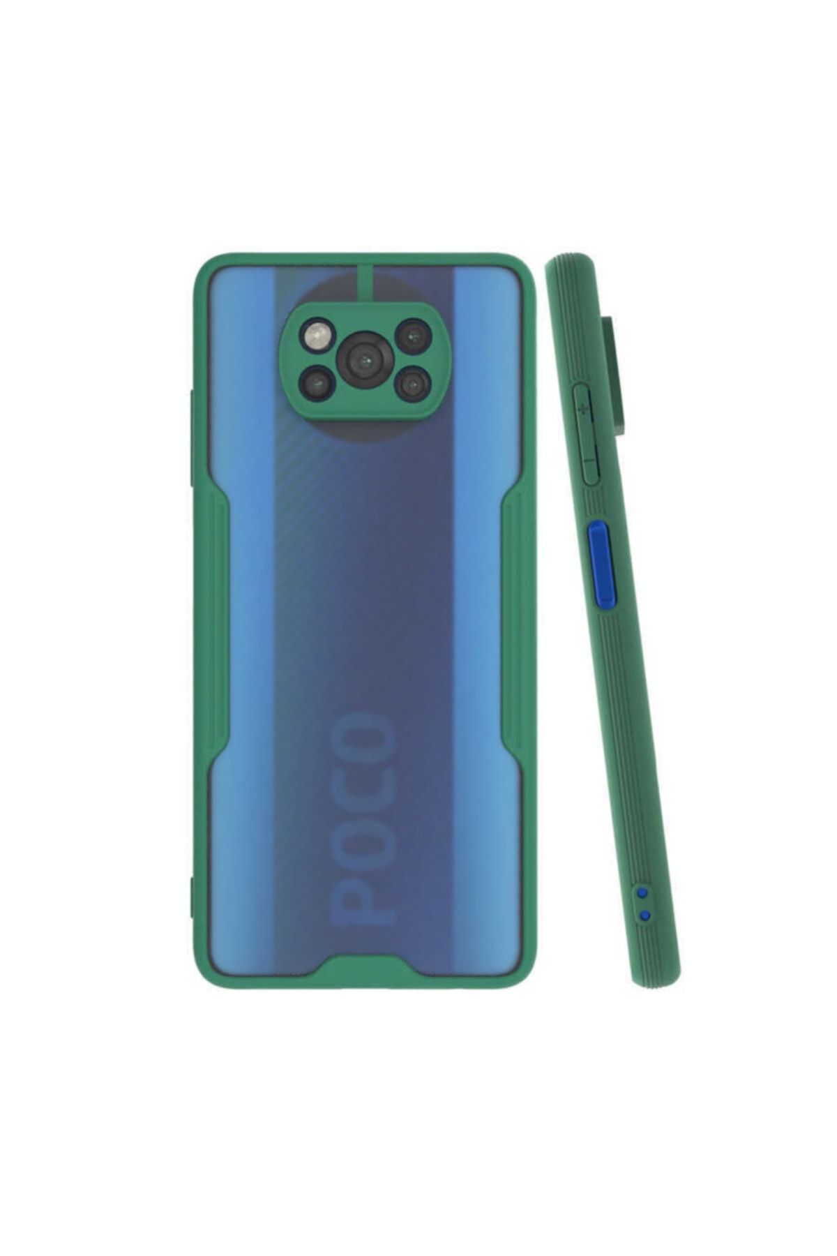 Caseworld Xiaomi Poco X3 Pro Kılıf Kamera Korumalı Colorful Kapak Yeşil Fiyatı Yorumları 7765