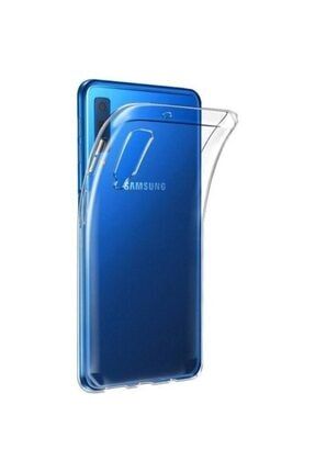 Samsung Galaxy A7 2018 Uyumlu Kılıf Şeffaf Süper Silikon Kılıf Galaxy A7 2018 Süper