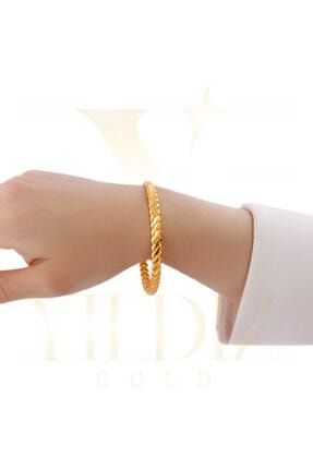 yildiz gold imitasyon 22 ayar altin kaplama 1 5 cm simli bilezik fiyati yorumlari trendyol
