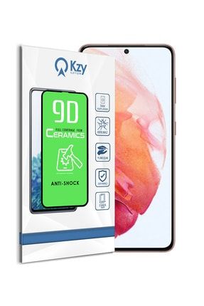 Samsung Galaxy S21 Tam Kaplayan Seramik Nano Esnek Ekran Koruyucu Cam KZY_SAMSERCAM_S21