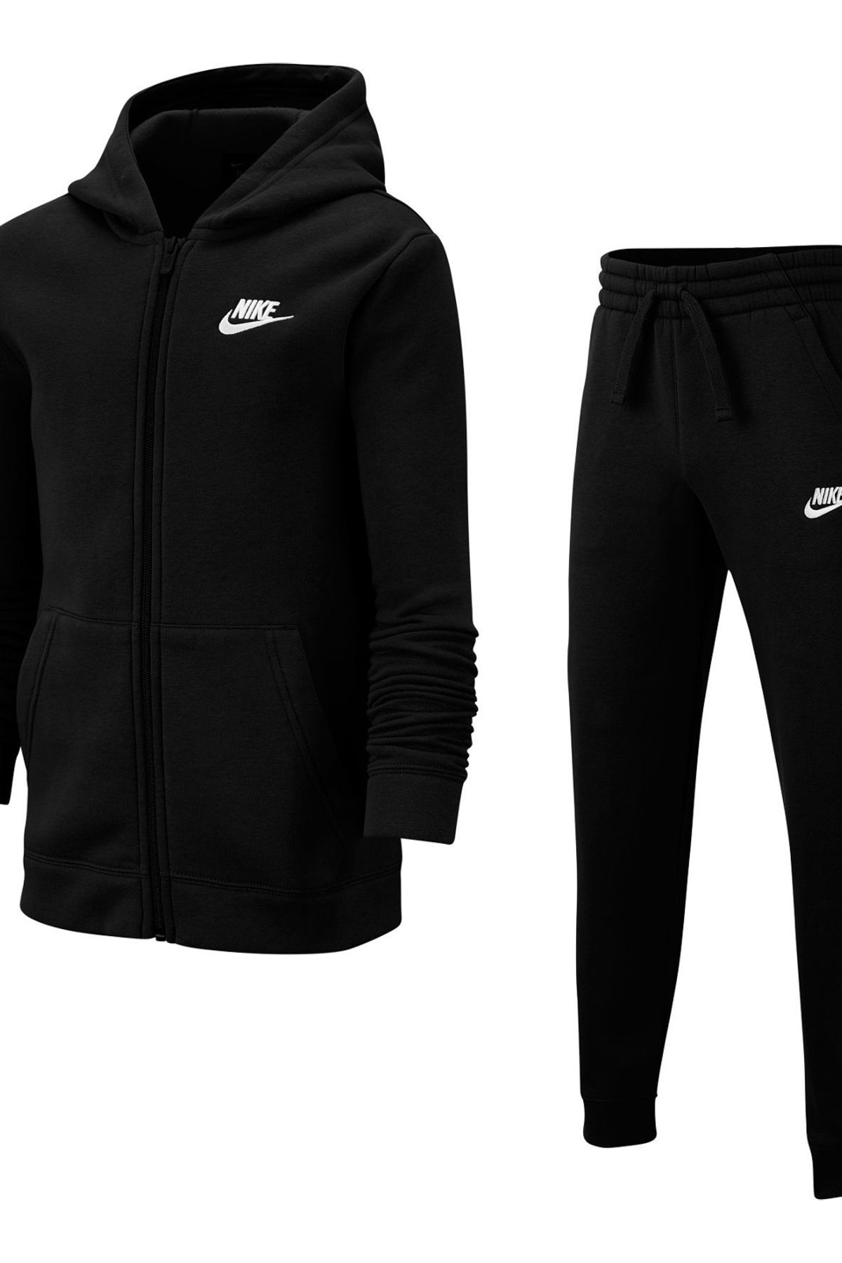 Nike Mens XL 2-Piece Jogger Set Heavyweight Pants & Hoodie Tracksuit Set  Black