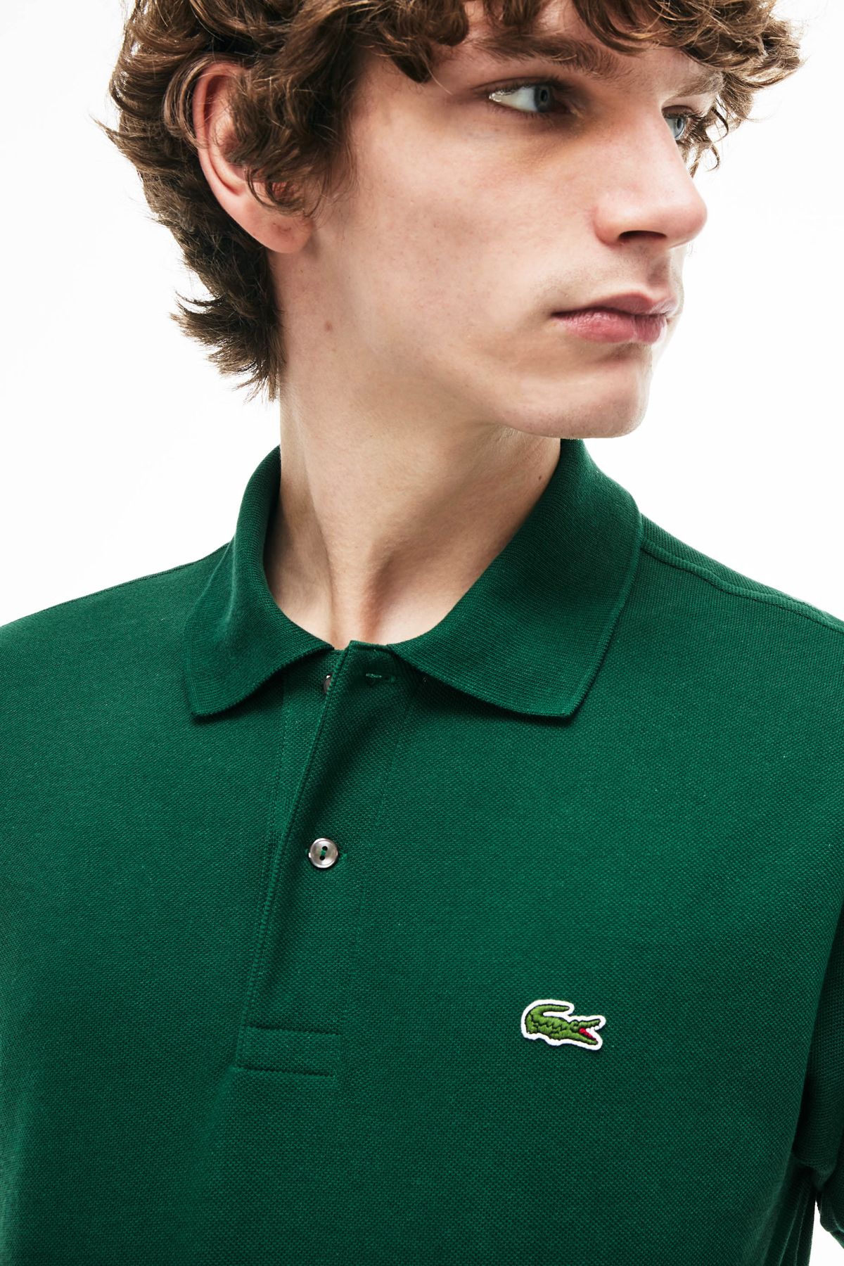 Green polo lacoste new arrivals