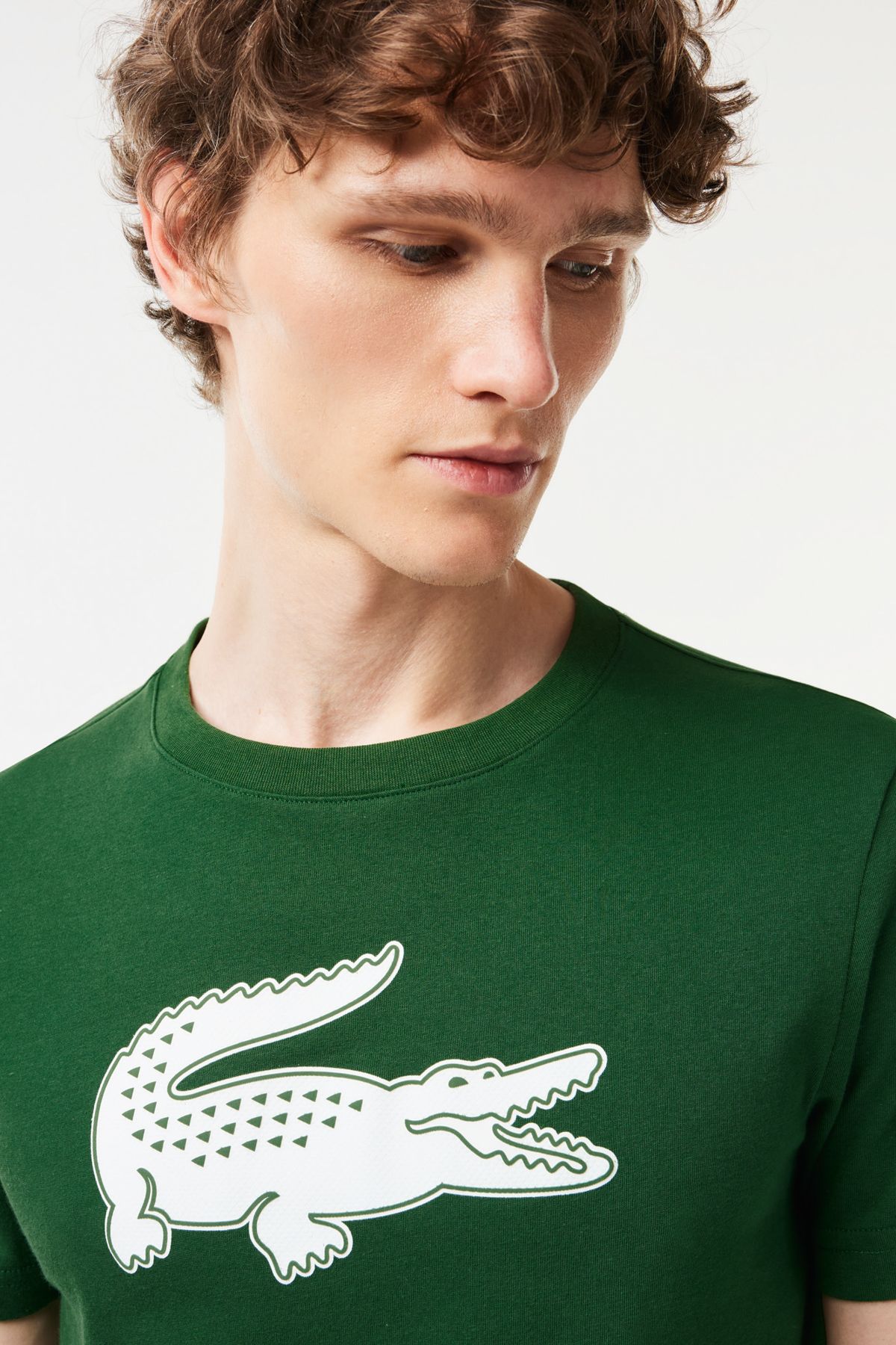 Lacoste Green White 291 T Shirt For Men Trendyol